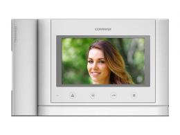 CDV-70MHM bílý - verze 230Vac videotelefon 7", CVBS, se sluch., videopaměť, 2 vst.